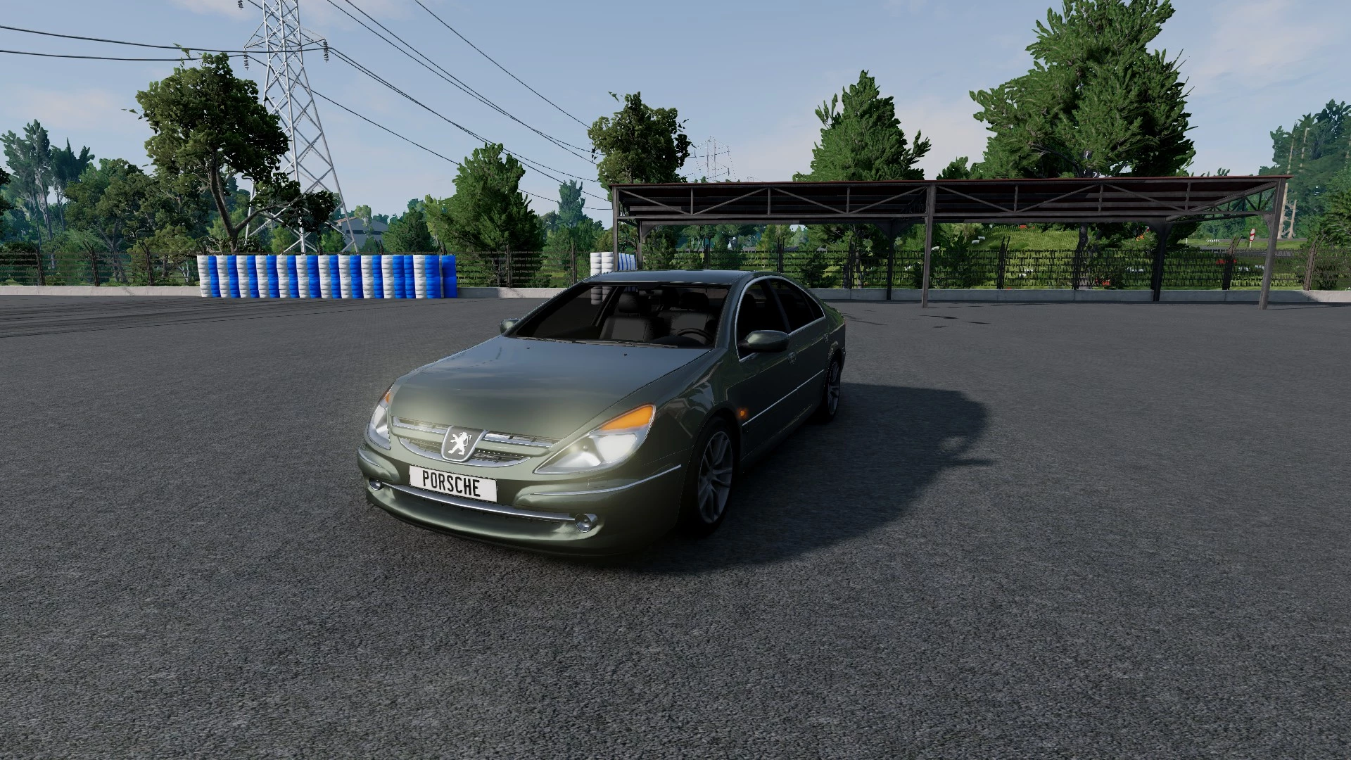 МОД Peugeot 607 v2.0 (0.33.x) ДЛЯ BEAMNG.DRIVE