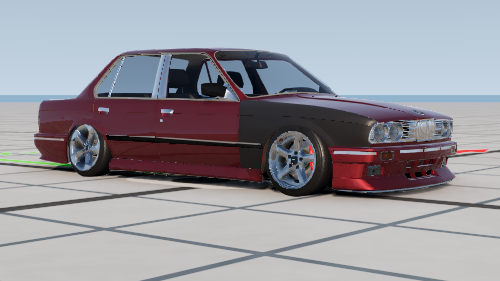 МОД BMW E30 Edit v1.0 (0.33.x) ДЛЯ BEAMNG.DRIVE