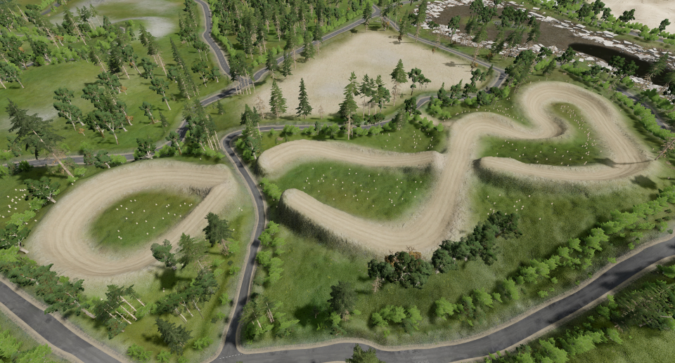 МОД Карта Gobowen City UK v1.0 (0.33.x) ДЛЯ BEAMNG.DRIVE