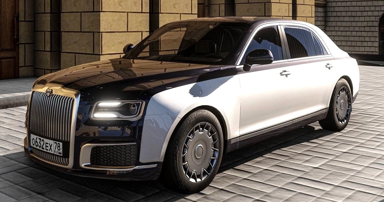 МОД Aurus Senat v1.0 (0.33.x) ДЛЯ BEAMNG.DRIVE