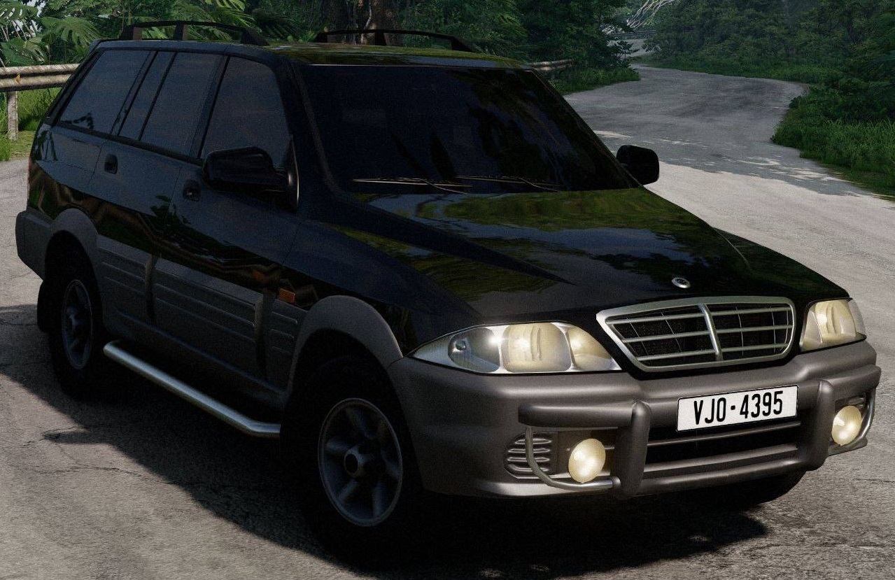 МОД SsangYong Musso v1.0 (0.33.x) ДЛЯ BEAMNG.DRIVE