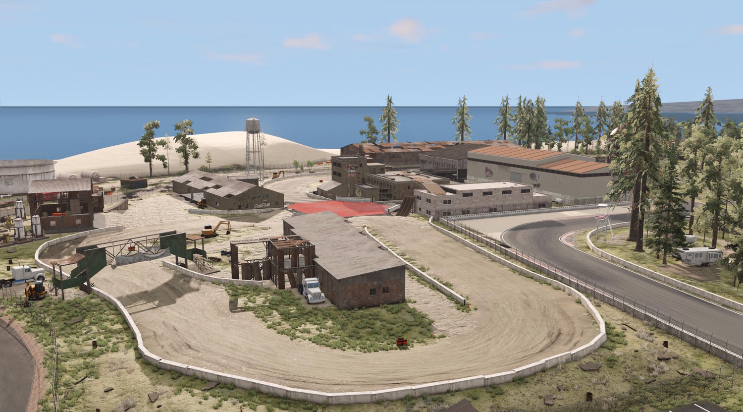 МОД Карта Xero Parklands v2.25 (0.33.x) ДЛЯ BEAMNG.DRIVE