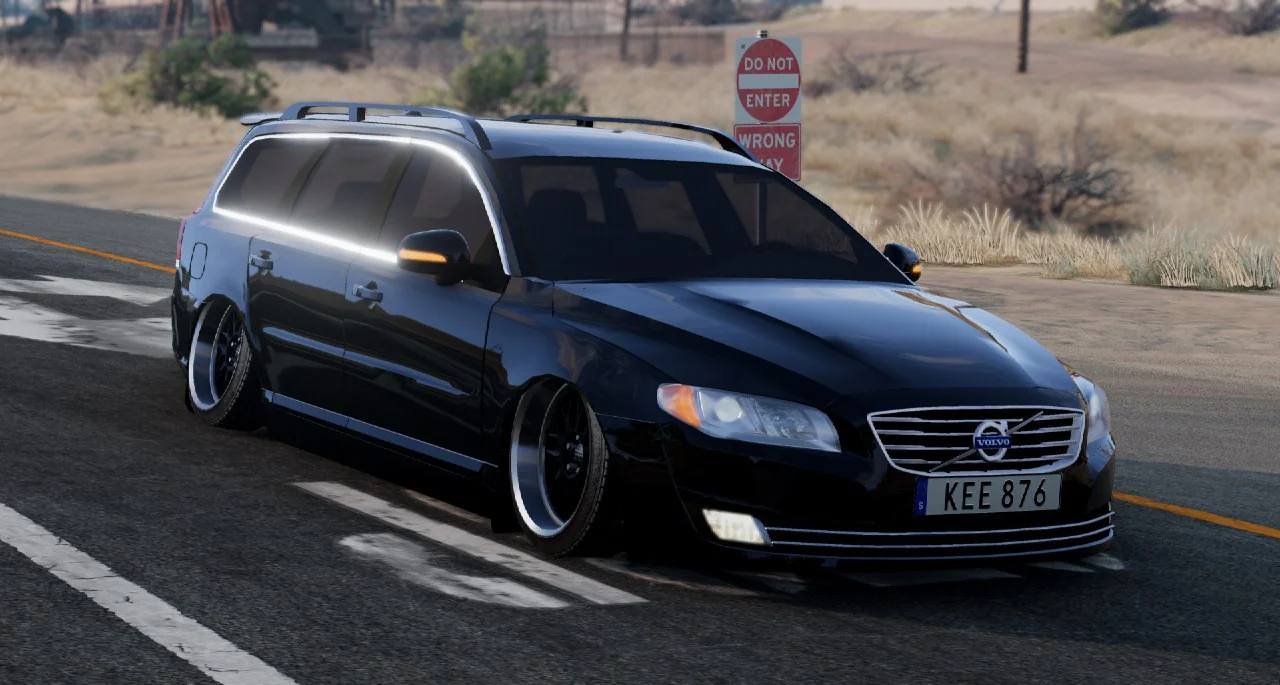 МОД Volvo V70 v1.0 (0.33.x) ДЛЯ BEAMNG.DRIVE