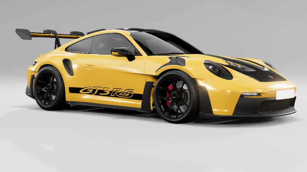 МОД Porsche 911 (992) v1.0 (0.33.x) ДЛЯ BEAMNG.DRIVE