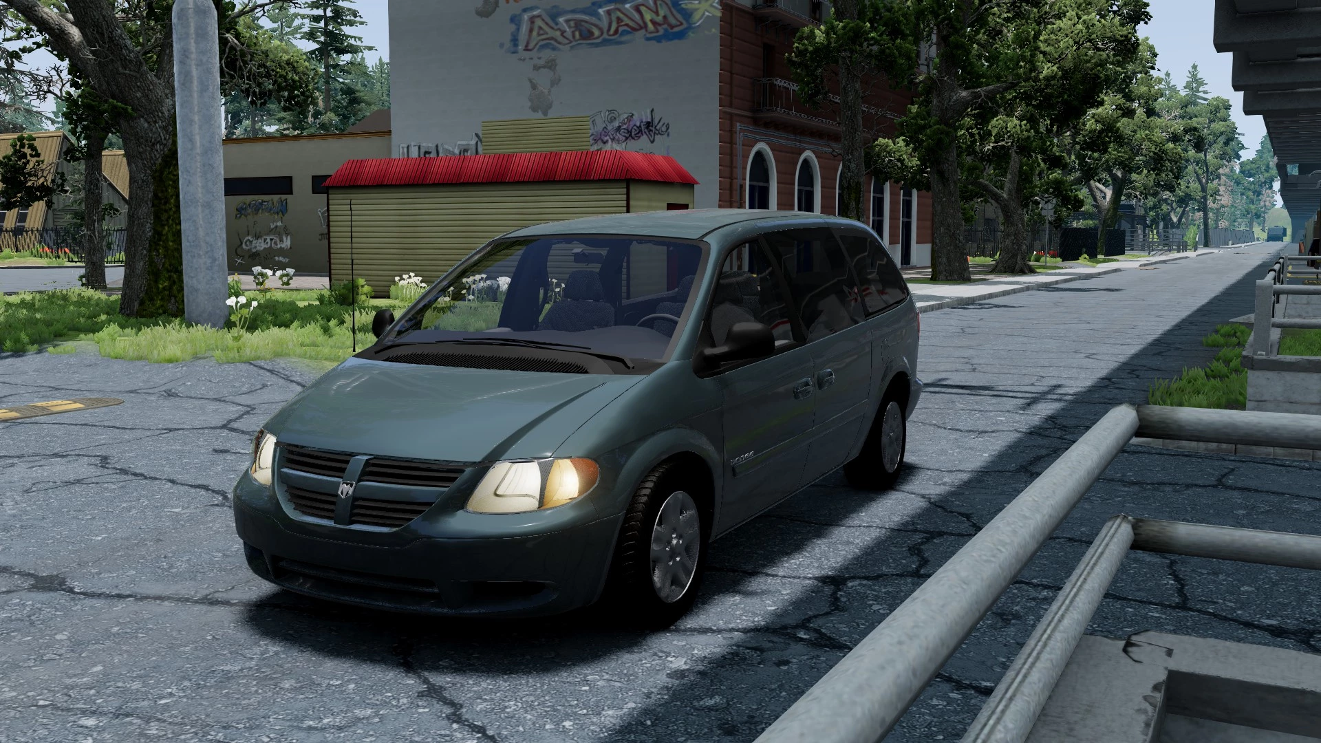 МОД Dodge Grand Caravan v2.0 (0.33.x) ДЛЯ BEAMNG.DRIVE