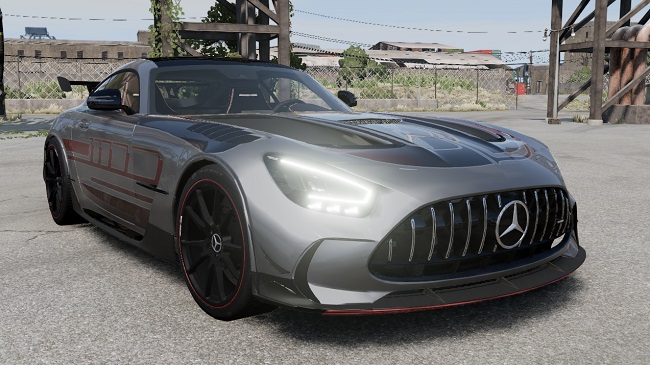 МОД Mercedes Benz GTR AMG v1.0 (0.33.x) ДЛЯ BEAMNG.DRIVE