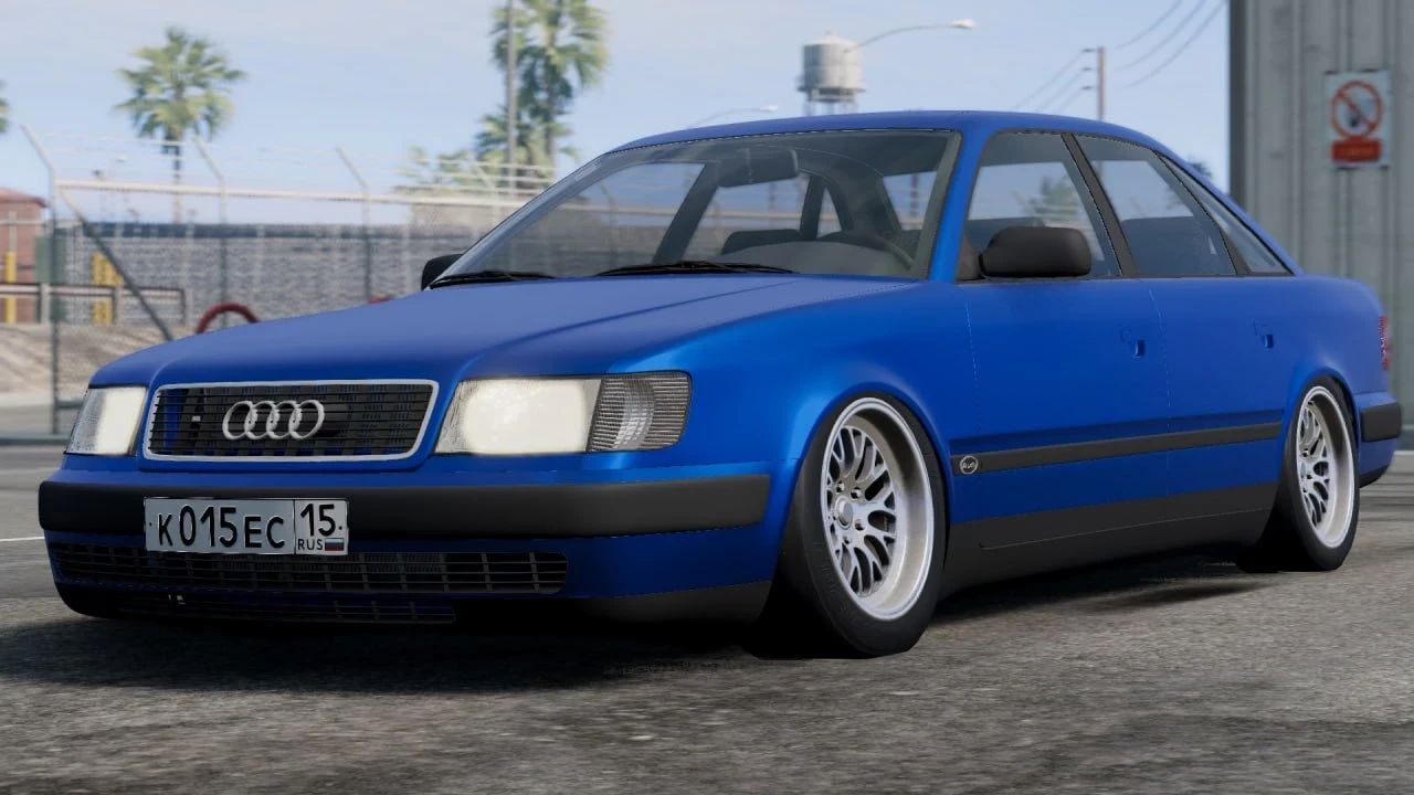 МОД 1999 AUDI 100 C4 Stock S Stance (0.33.x) ДЛЯ BEAMNG.DRIVE