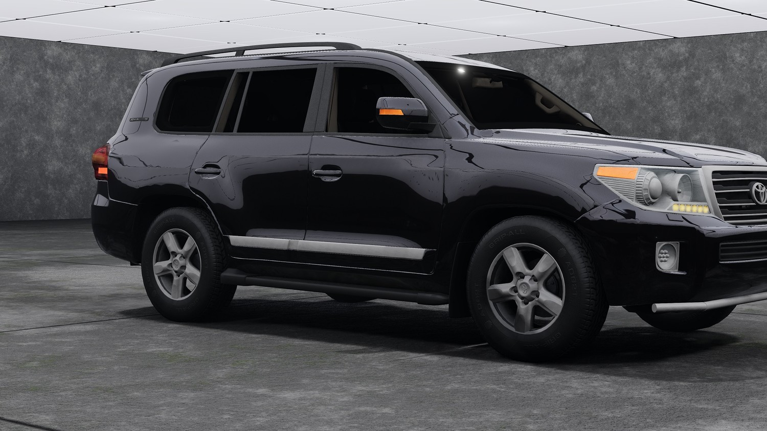 МОД Toyota Land Cruiser 200 v1.0 (0.33.x) ДЛЯ BEAMNG.DRIVE