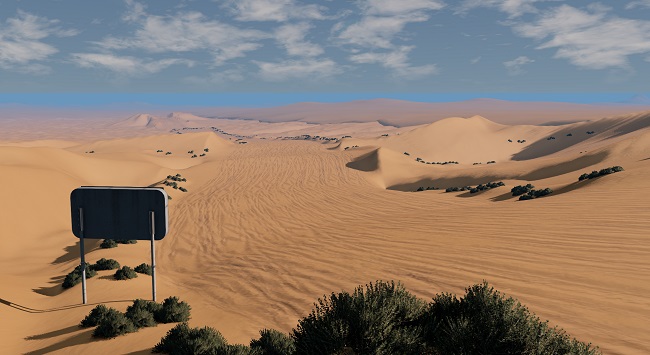МОД Карта Toxic Sand Dunes v1.3 (0.33.x) ДЛЯ BEAMNG.DRIVE