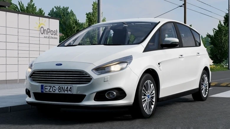 МОД Ford S-MAX v2.0 (0.33.x) ДЛЯ BEAMNG.DRIVE