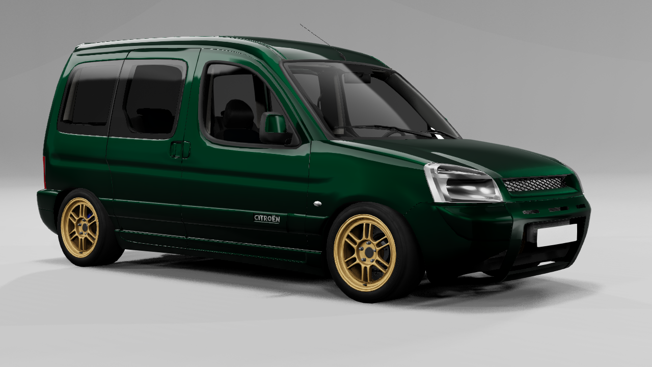 МОД Peugeot Partner/Citroen Berlingo v1.1 (0.33.x) ДЛЯ BEAMNG.DRIVE