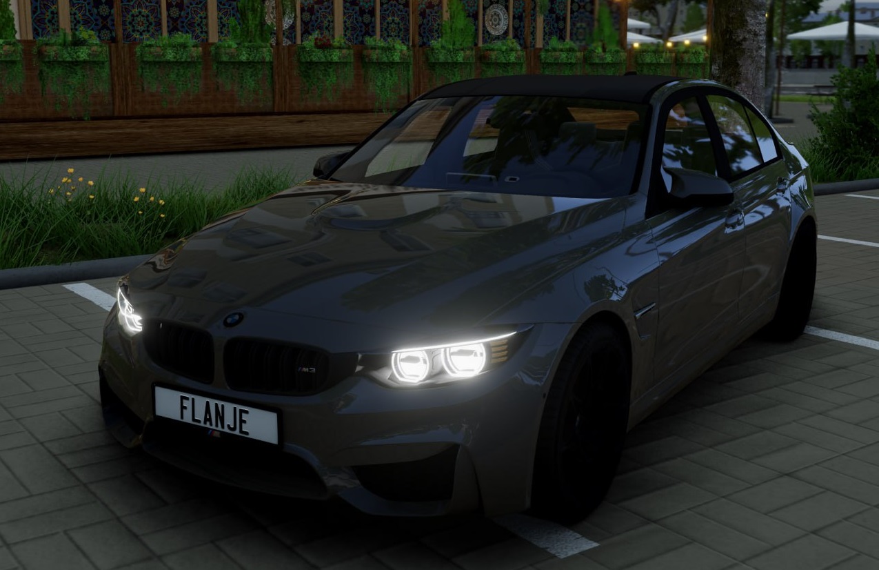 МОД BMW M3 F80 (0.33.x) ДЛЯ BEAMNG.DRIVE