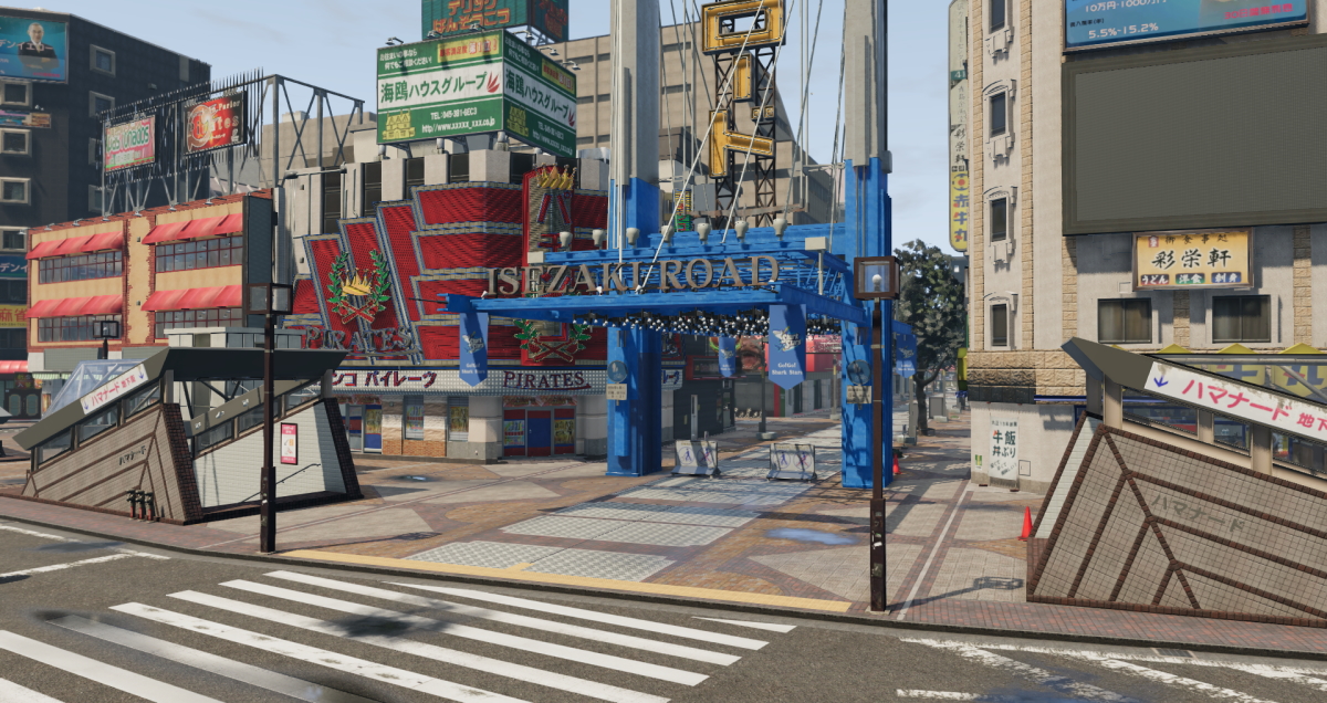 МОД Карта Isezaki Ijincho, Yokohama, Japan v1.0 (0.33.x) ДЛЯ BEAMNG.DRIVE
