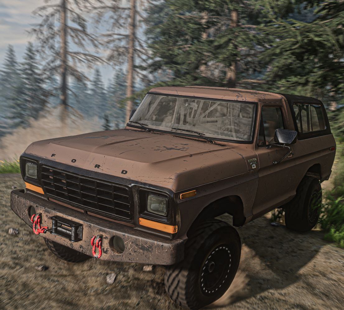 МОД PGD Bronco v2.0 (0.33.x) ДЛЯ BEAMNG.DRIVE