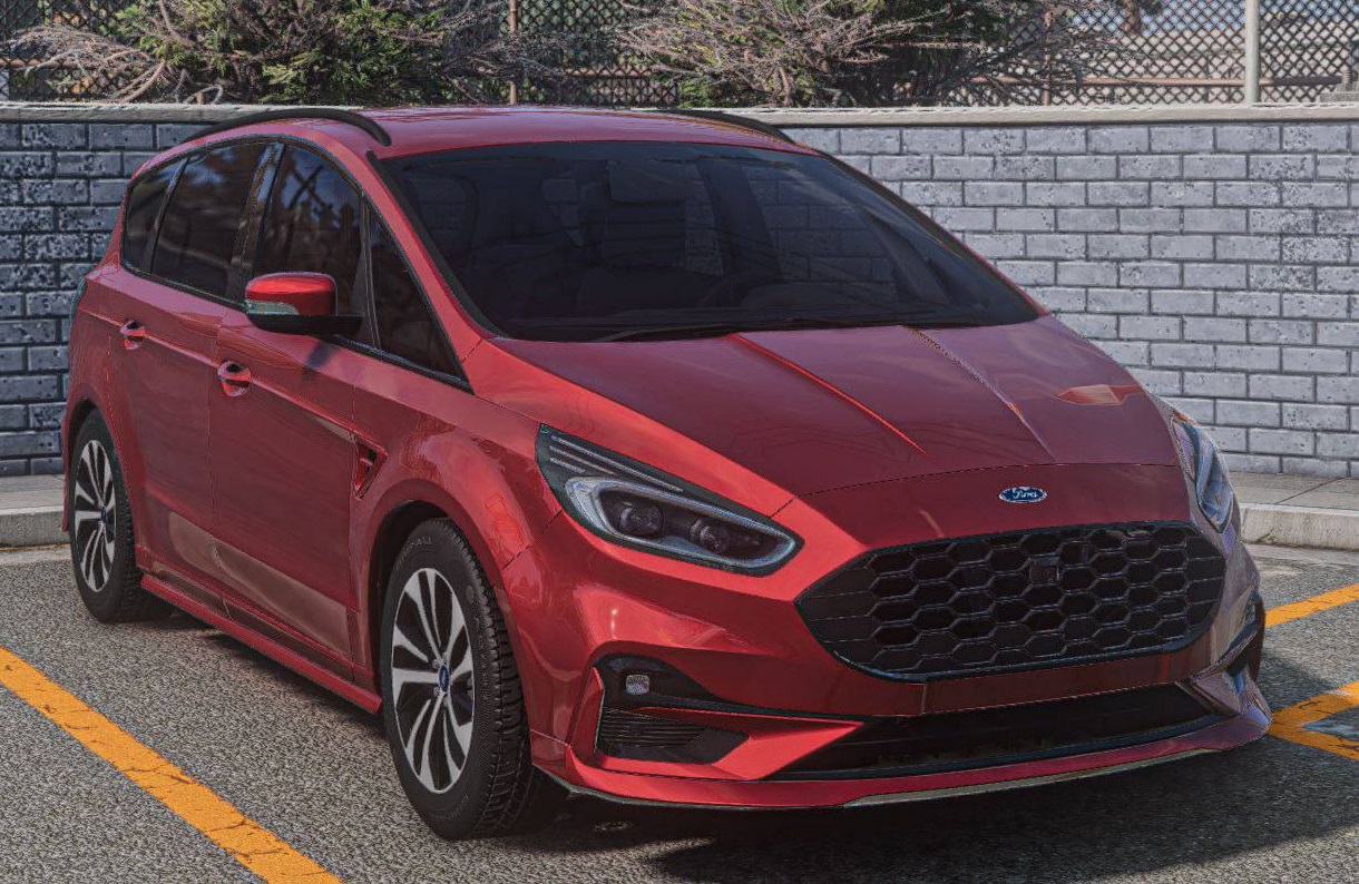 МОД Ford S-MAX v2.1 (0.33.x) ДЛЯ BEAMNG.DRIVE