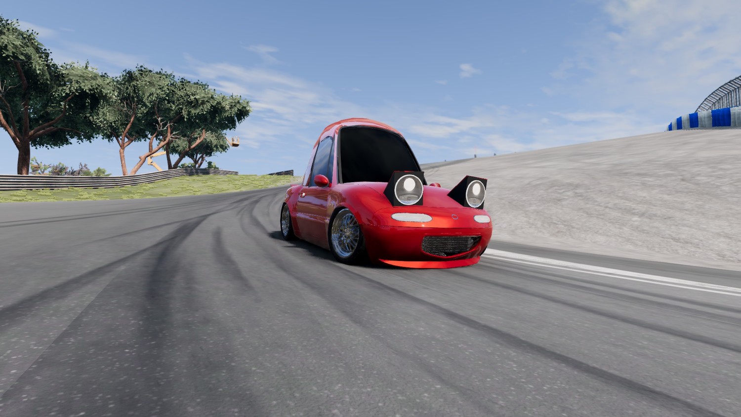 МОД Mazda Miata Tooned v1.0 Alpha (0.33.x) ДЛЯ BEAMNG.DRIVE