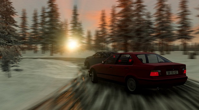 МОД Карта Winter Drift - SouthLakeCity v1.0 (0.33.x) ДЛЯ BEAMNG.DRIVE