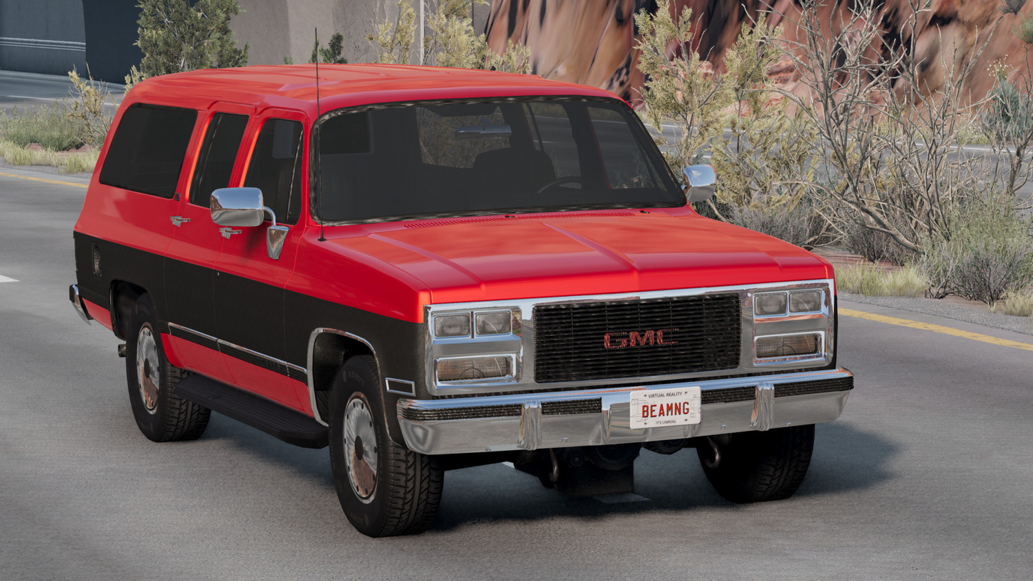 МОД GMC Suburban (1983) v2.0 (0.33.x) ДЛЯ BEAMNG.DRIVE