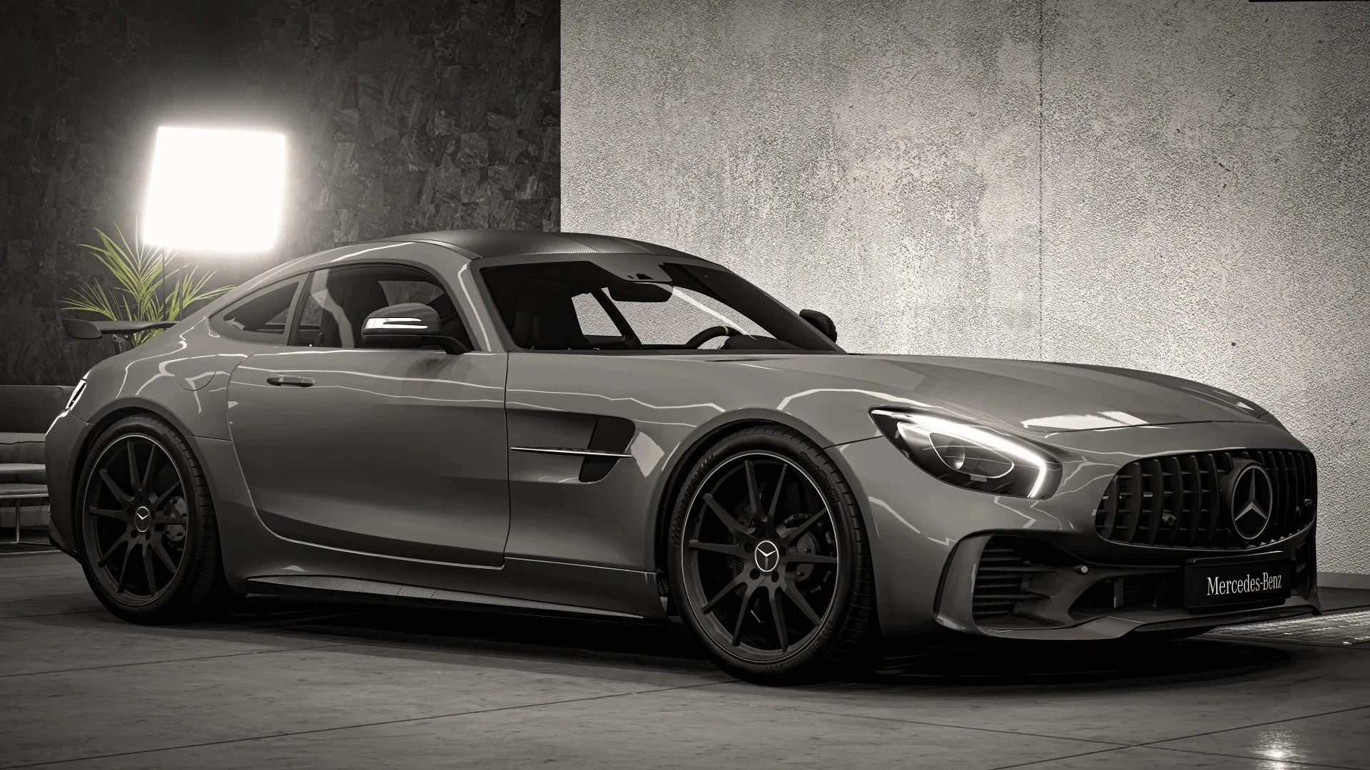 МОД Mercedes Benz Amg Gt-series v1.0 (0.33) ДЛЯ BEAMNG.DRIVE