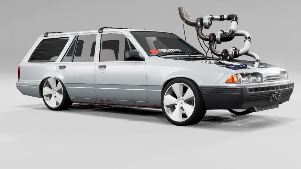 МОД Holden Commodore VL Wagon Quad Turbo v1.0 (0.33.x) ДЛЯ BEAMNG.DRIVE