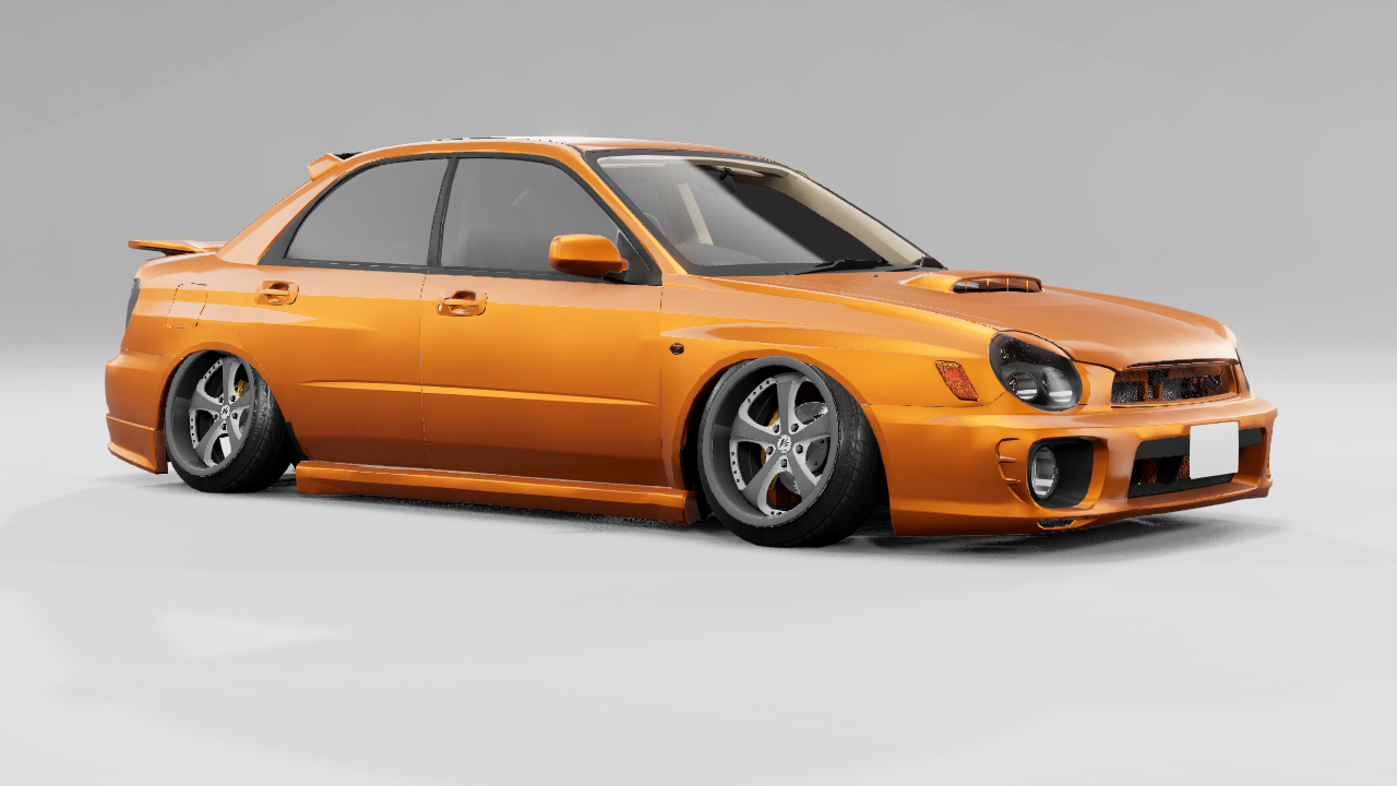 МОД Subaru Impreza (GD BUGEYE) v1.0 (0.35.x) ДЛЯ BEAMNG.DRIVE