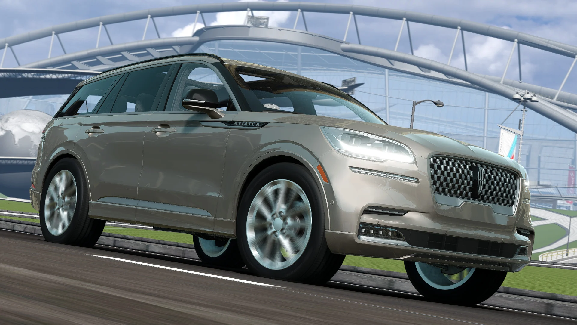 МОД Lincoln Aviator 2022 (W/ Airbags) v1.0 (0.35.x) ДЛЯ BEAMNG.DRIVE