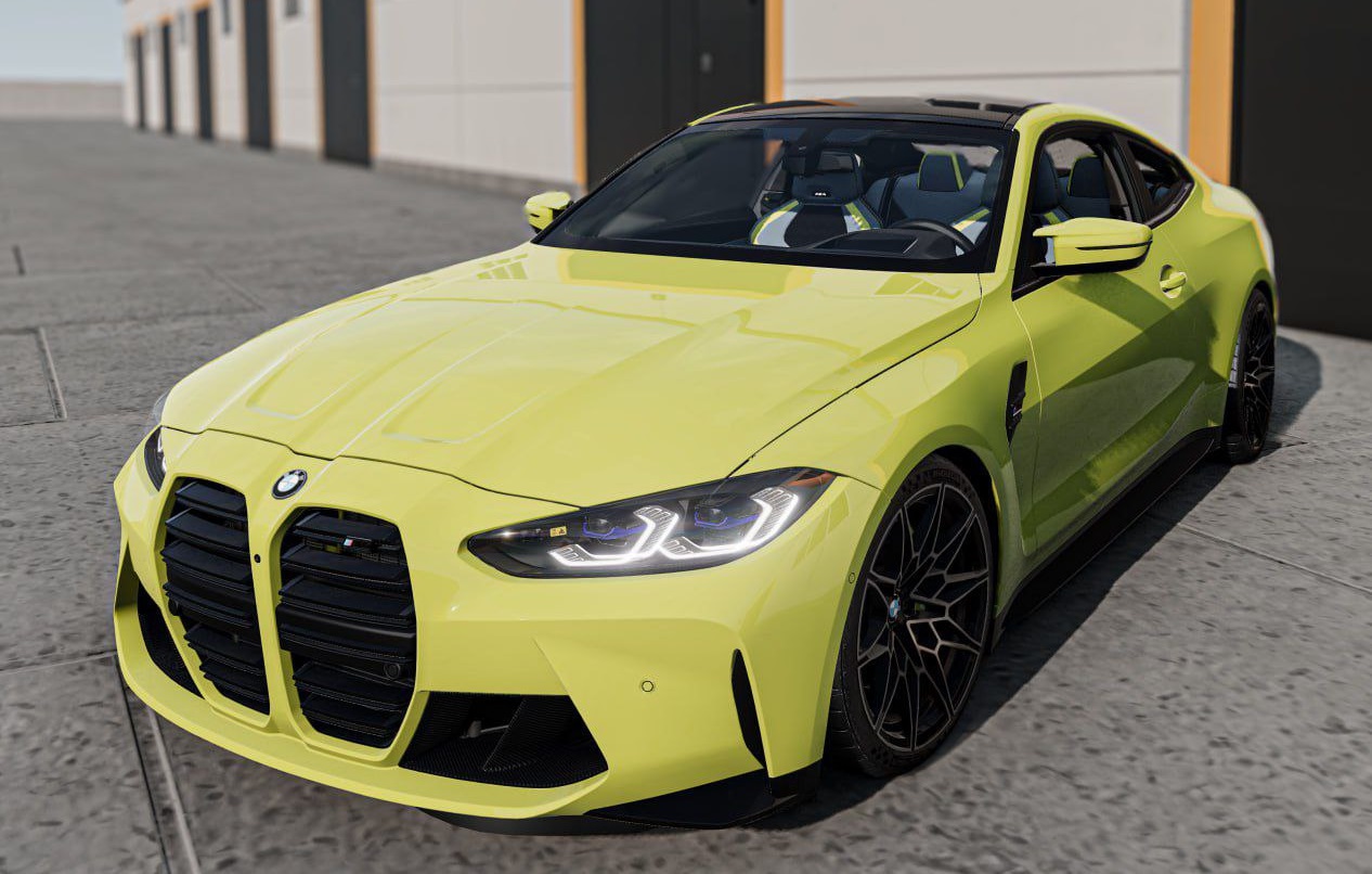 МОД BMW G82 M4 RR v1.3 (0.35.x) ДЛЯ BEAMNG.DRIVE