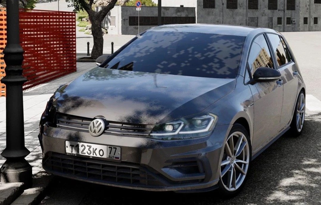 МОД Volkswagen Golf 7/7.5 v3.5 (0.35.x) ДЛЯ BEAMNG.DRIVE