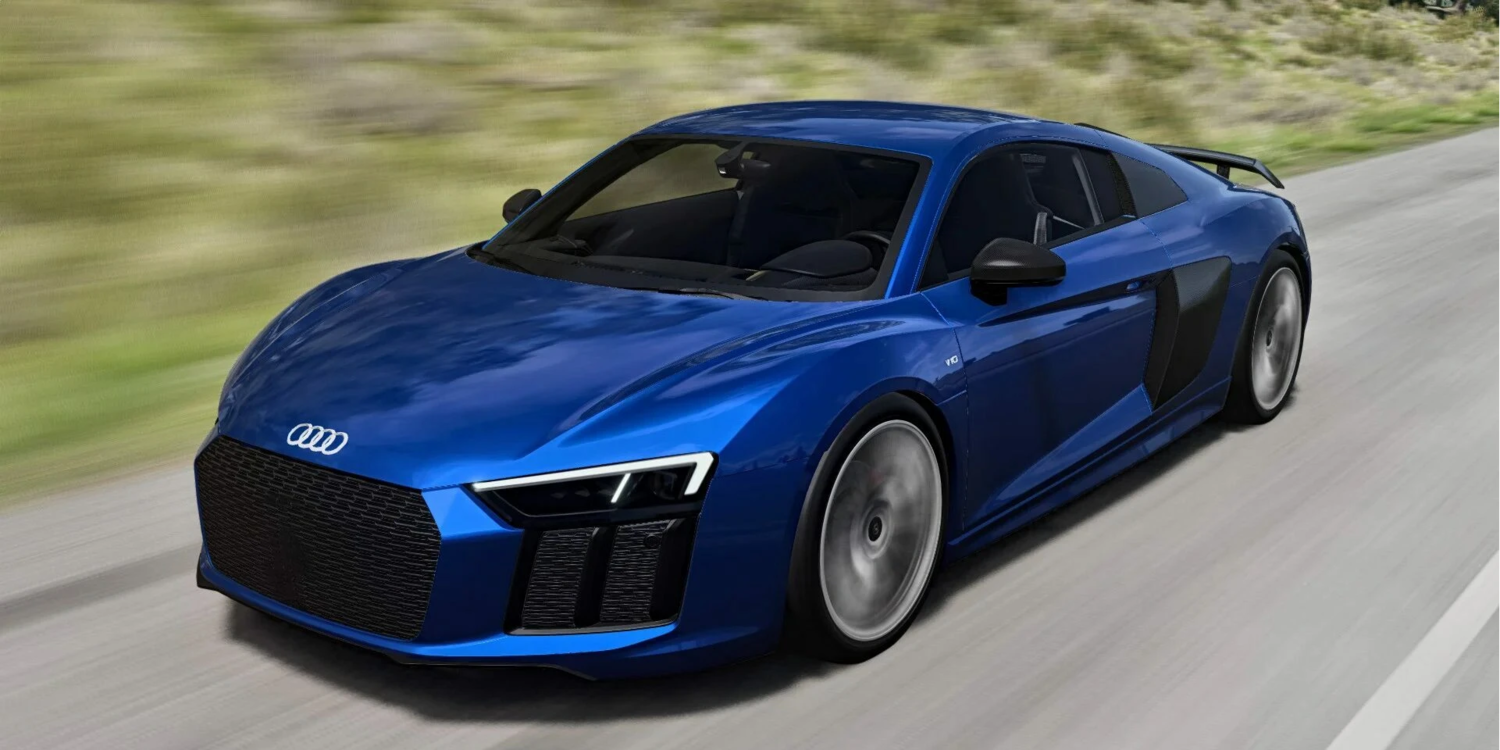МОД Audi R8 2016-2023 v5.2 (0.34.x) ДЛЯ BEAMNG.DRIVE
