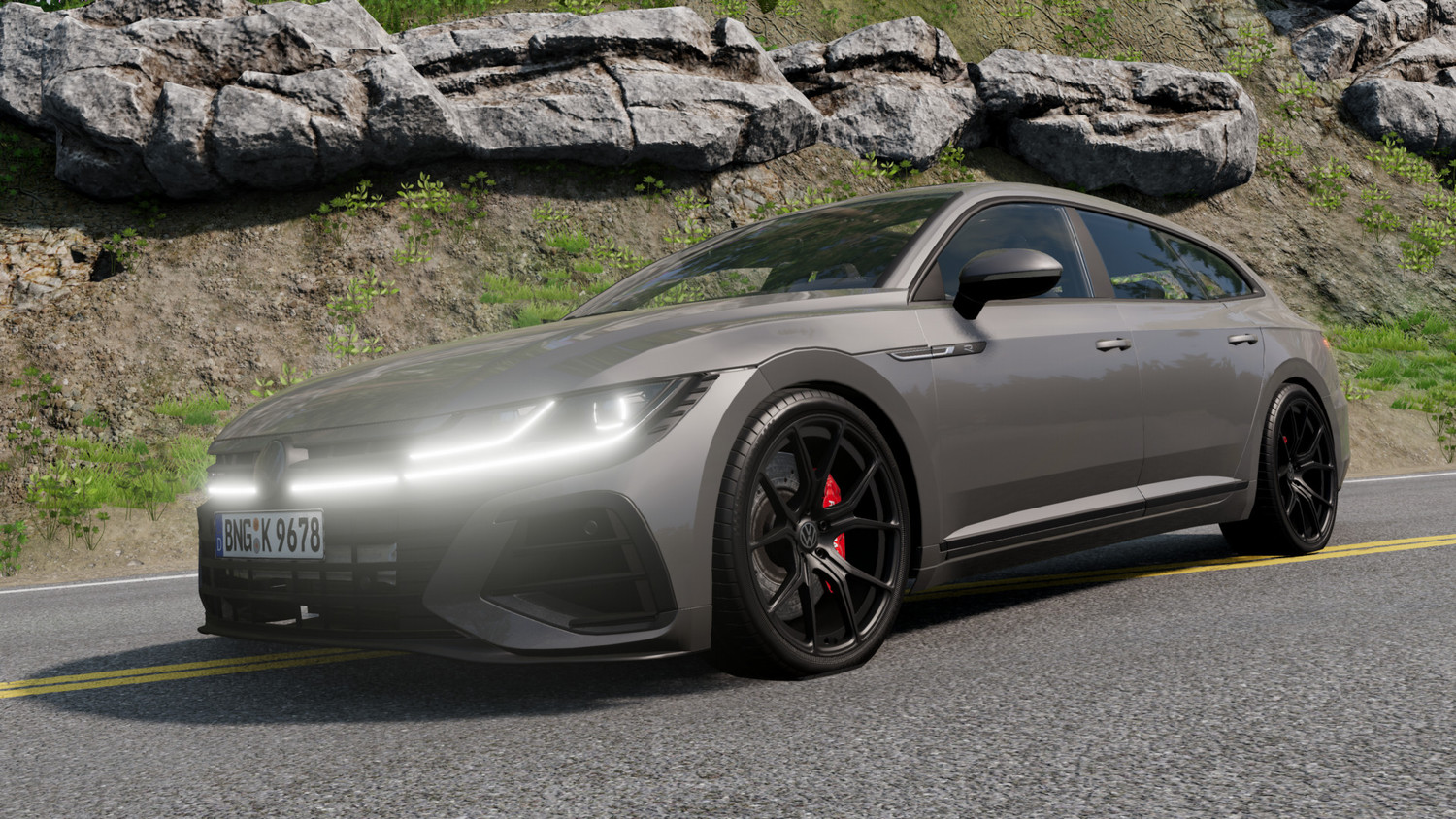 МОД Volkswagen Arteon 2024 v1.0 (0.35.x) ДЛЯ BEAMNG.DRIVE