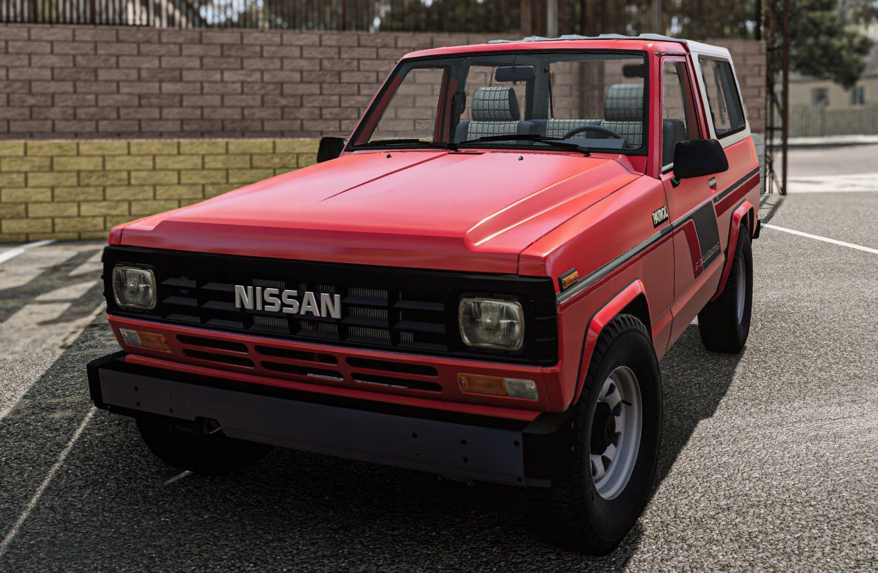 МОД Nissan Patrol 160 (0.35.x) ДЛЯ BEAMNG.DRIVE