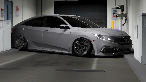 МОД Honda Civic FK8 v1.0 (0.35.x) ДЛЯ BEAMNG.DRIVE