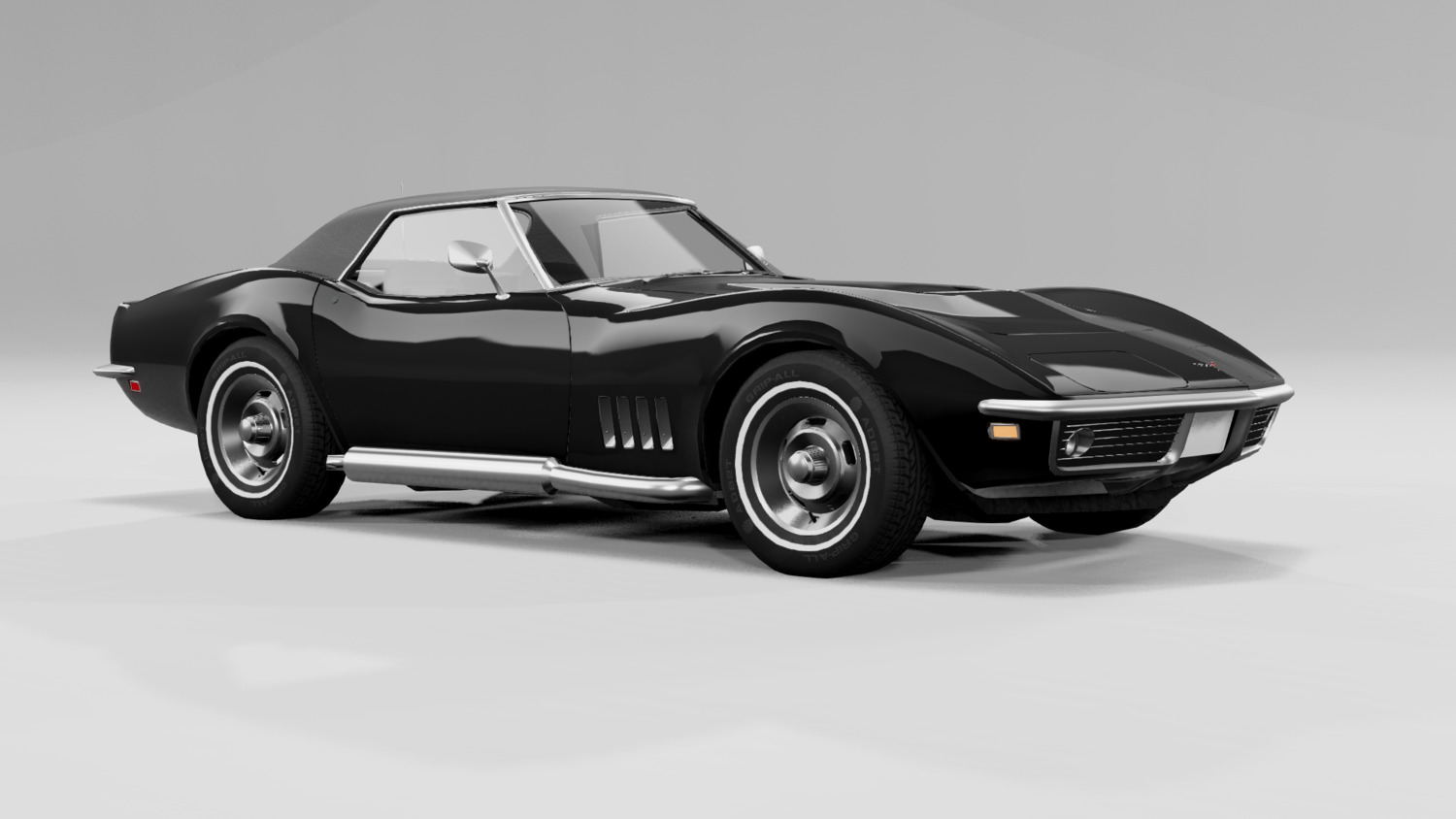 МОД Chevrolet Corvette C3 v1.1 (0.35.x) ДЛЯ BEAMNG.DRIVE