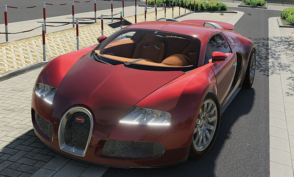 МОД Bugatti Veyron v1.0 W.I.P (0.34.x) ДЛЯ BEAMNG.DRIVE