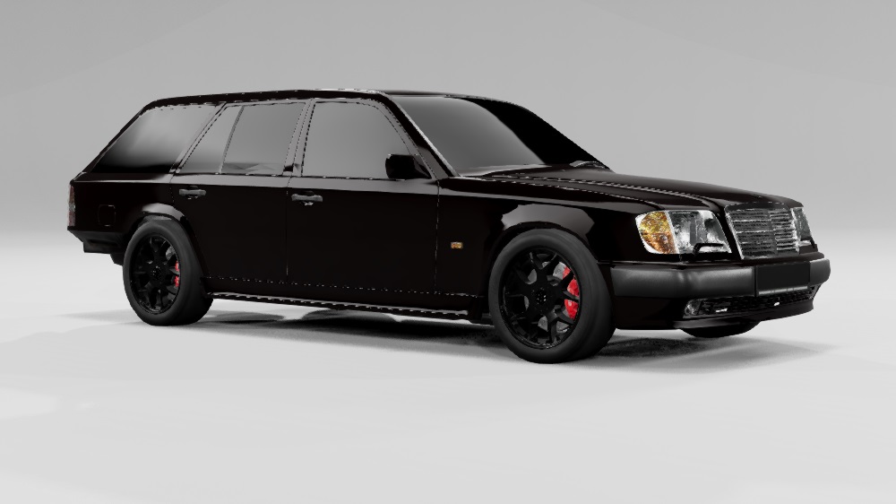 МОД Mercedes-Benz E-Class (S124) v1.0 (0.34.x) ДЛЯ BEAMNG.DRIVE