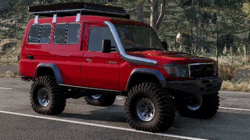 МОД Toyota LC Troopy v1.0 (0.35.x) ДЛЯ BEAMNG.DRIVE