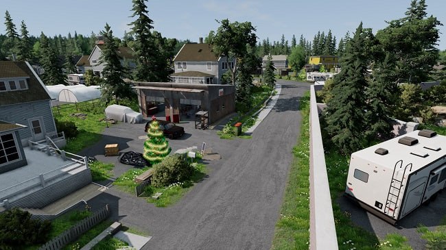 МОД Карта A New East Coast v2.0 (0.35.x) ДЛЯ BEAMNG.DRIVE