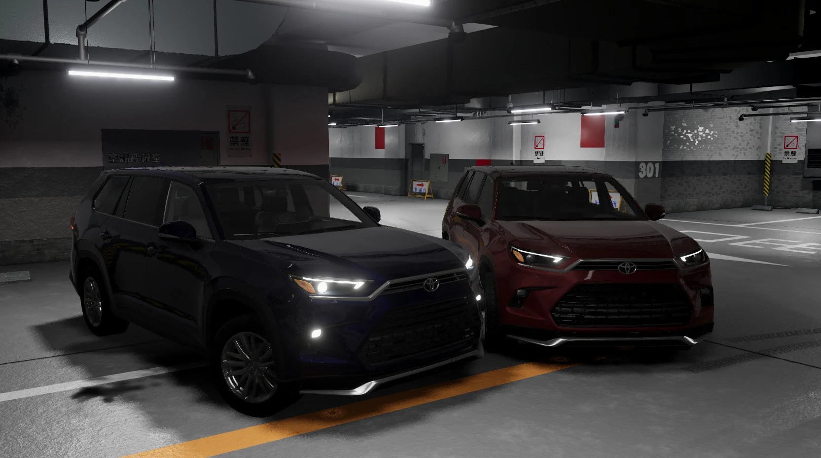 МОД Toyota Highlander 2024-2025 Remaster v1.0 (0.34.x) ДЛЯ BEAMNG.DRIVE