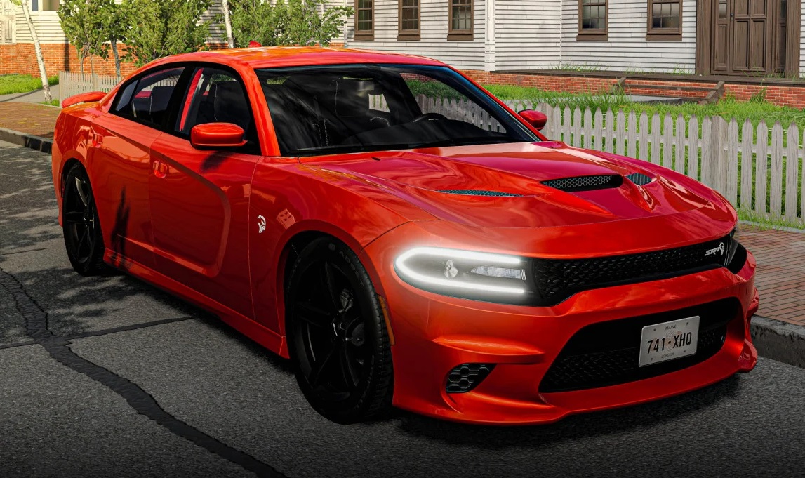 МОД Custom Dodge Charger v3.0 (0.35.x) ДЛЯ BEAMNG.DRIVE