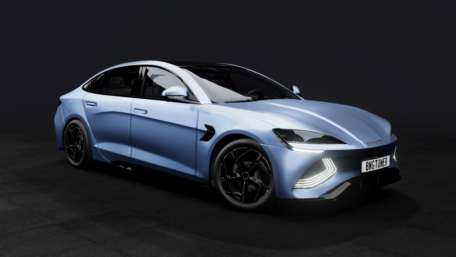 МОД BYD SEAL 2022 v1.0 (0.35.x) ДЛЯ BEAMNG.DRIVE