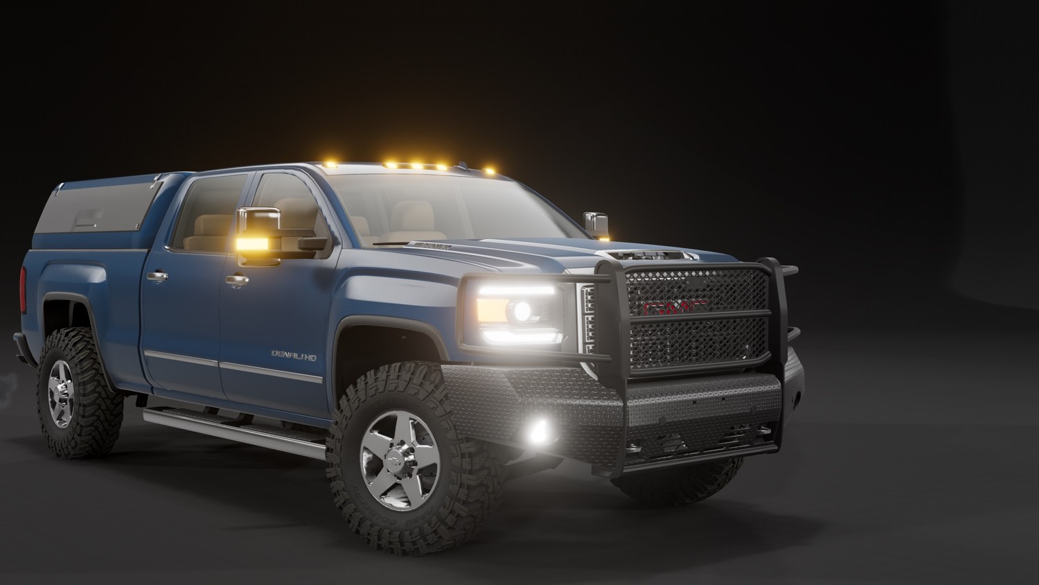 МОД 2019 GMC Sierra 2500 Denali HD Custom v1.0 (0.35.x) ДЛЯ BEAMNG.DRIVE