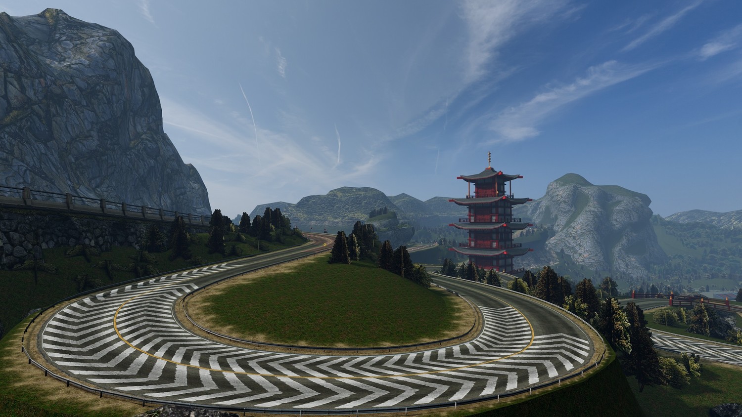 МОД Карта Kami Road (CarX) v1.0 (0.35.x) ДЛЯ BEAMNG.DRIVE