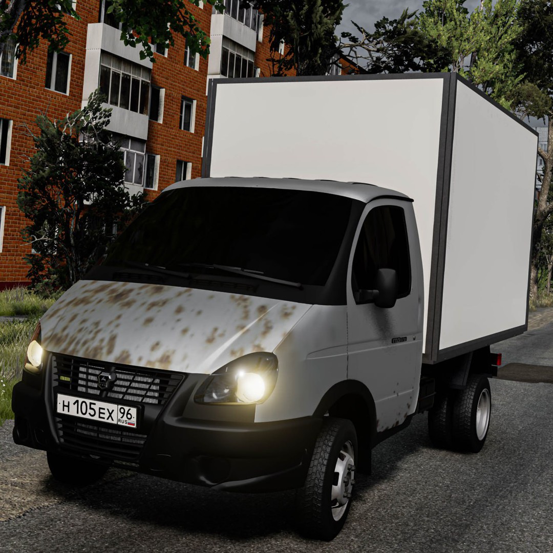 МОД Gazelle 3302 Fixed (0.35.x) ДЛЯ BEAMNG.DRIVE