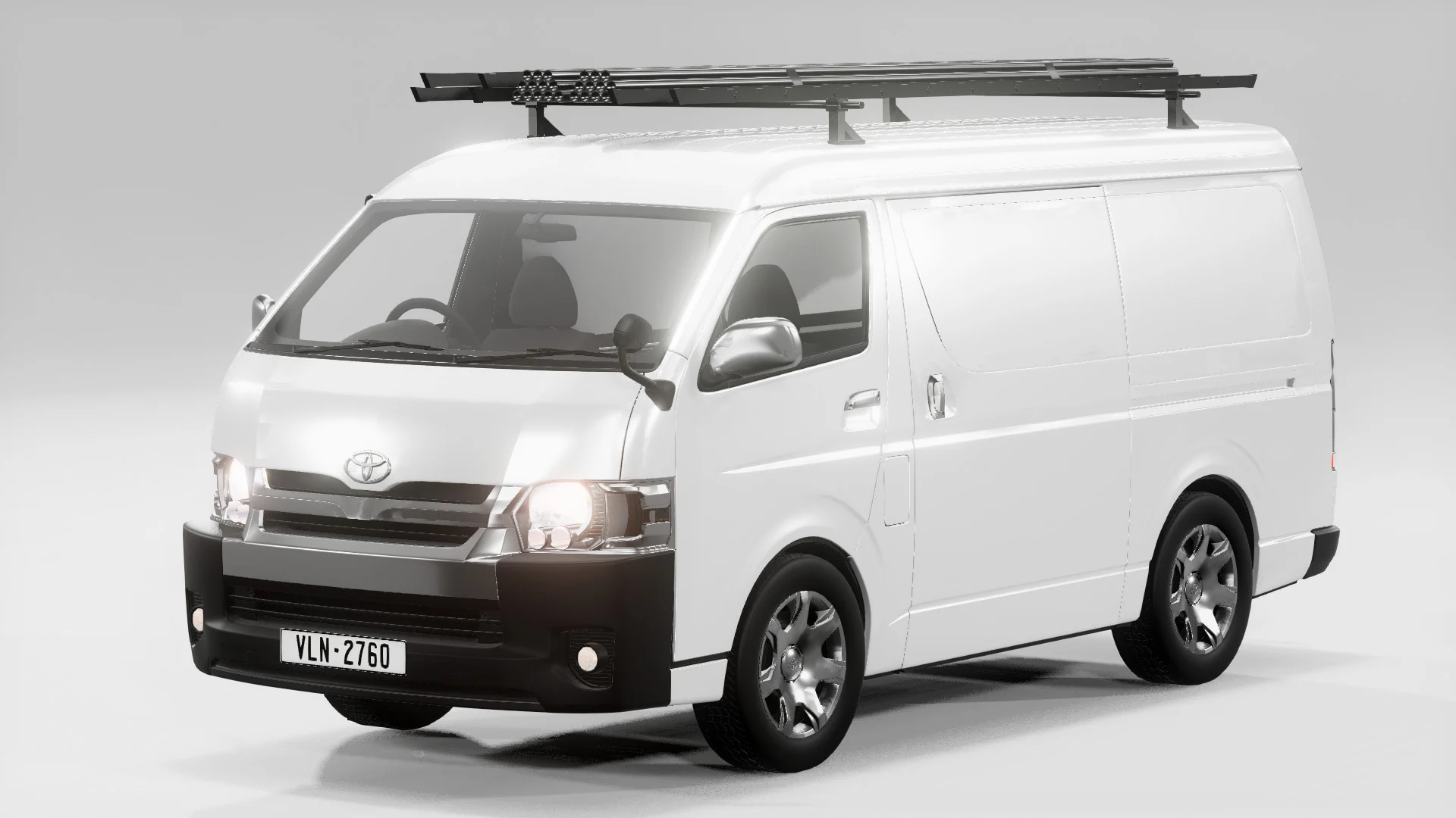 МОД Toyota Hiace 2013 v1.2 (0.35.x) ДЛЯ BEAMNG.DRIVE
