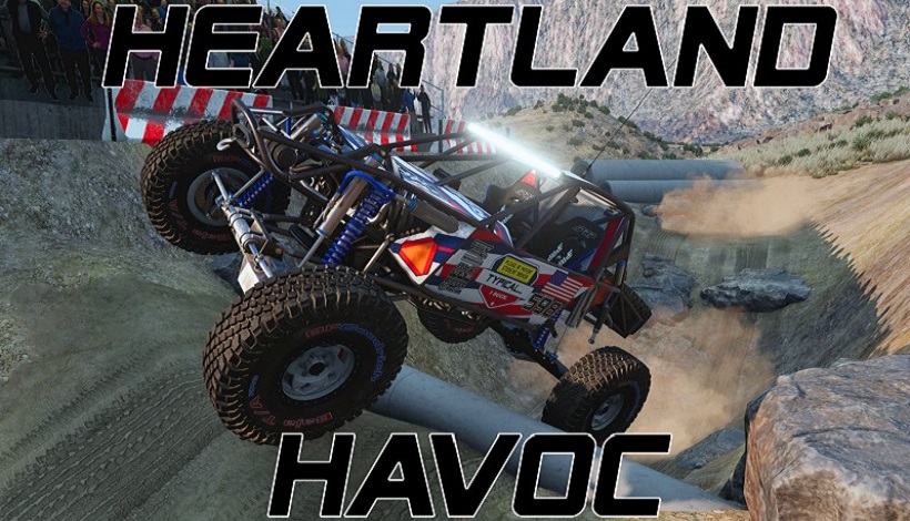 МОД Карта Heartland Havoc Ultra 4 v1.21 (0.35.x) ДЛЯ BEAMNG.DRIVE