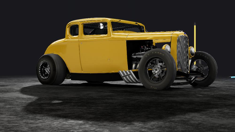 МОД Ford Coupe 1932 Drag v1.0.1 (0.35.x) ДЛЯ BEAMNG.DRIVE