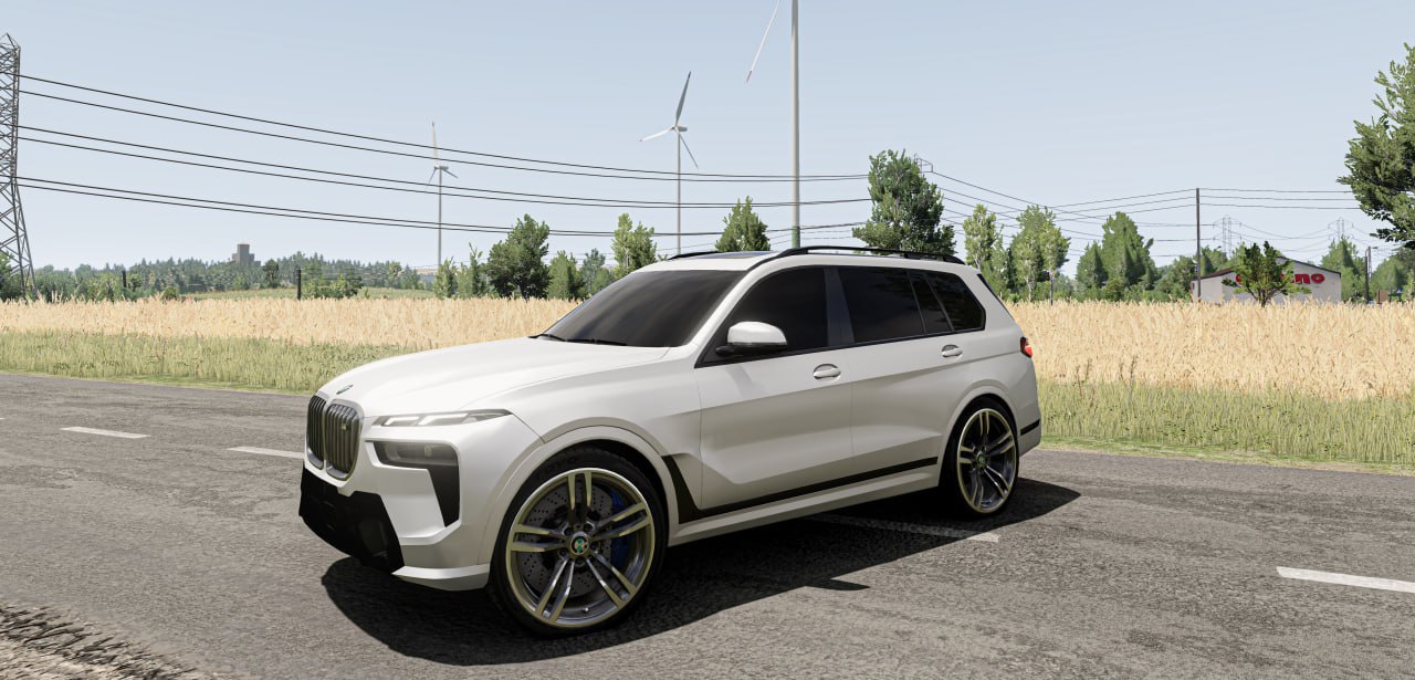 МОД BMW X7 M60i Rework release (0.35.x) ДЛЯ BEAMNG.DRIVE