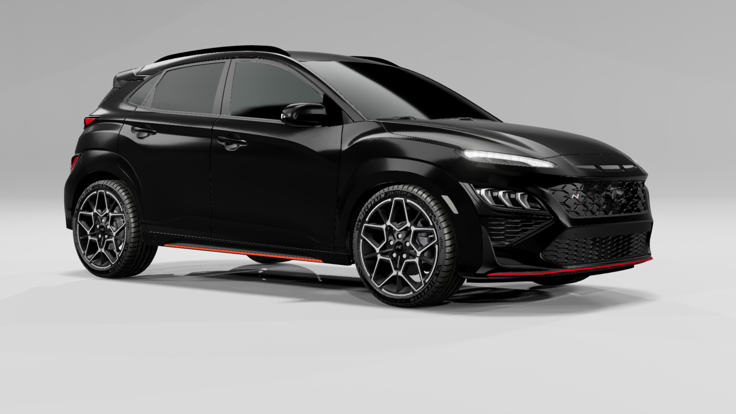 МОД Hyundai Kona N-line v1.0 (0.35.x) ДЛЯ BEAMNG.DRIVE
