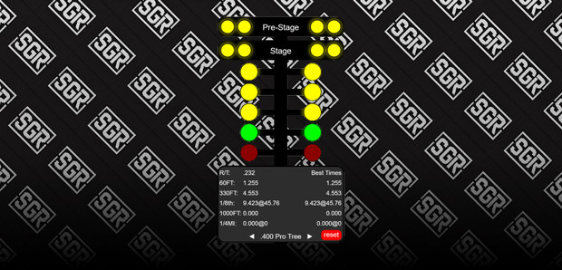 МОД SGR Drag Tree + Timer v1.0 (0.35.x) ДЛЯ BEAMNG.DRIVE