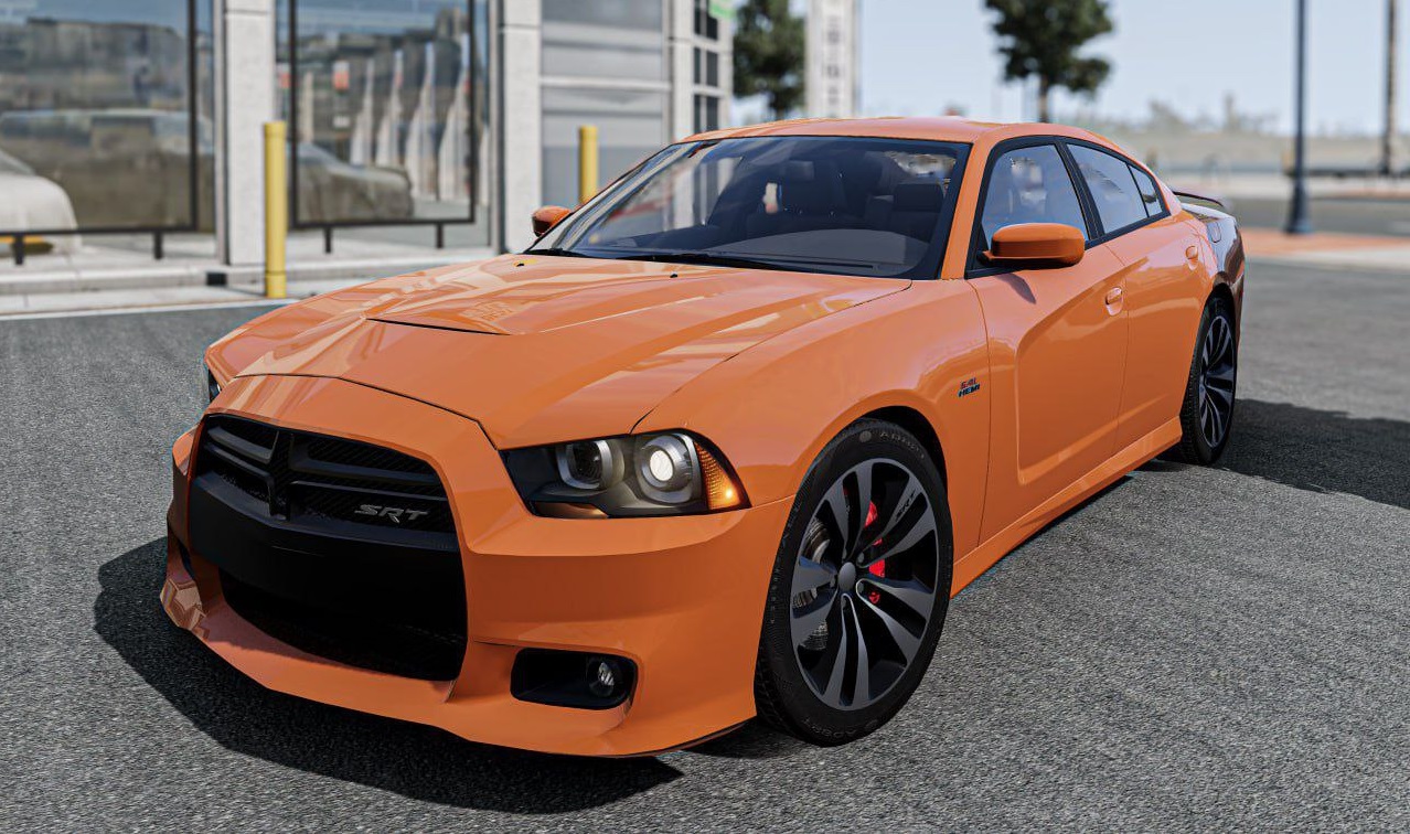 МОД Dodge Charger (0.35.x) ДЛЯ BEAMNG.DRIVE